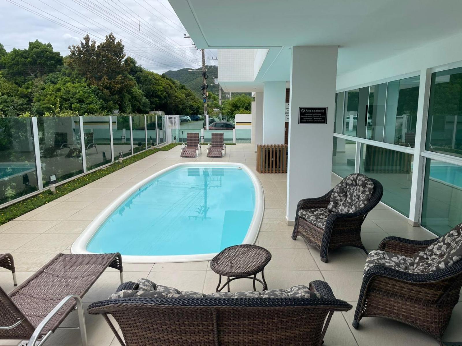 Lindo apartamento Praia de Palmas Governador Celso Ramos Exterior foto